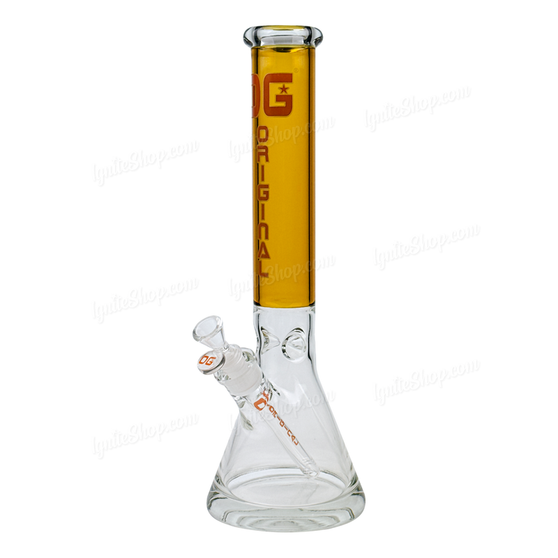 OG Original Glass 10mm Base 16Inches Beaker OG639 - GOLD