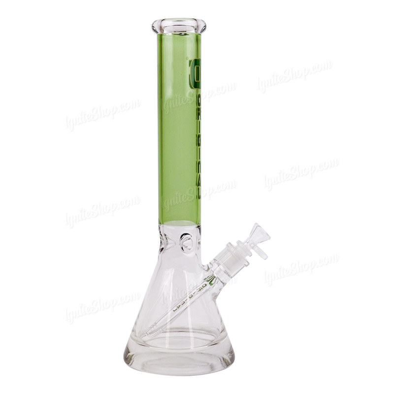 OG Original Glass 10mm Base 16Inches Beaker OG639 - GREEN