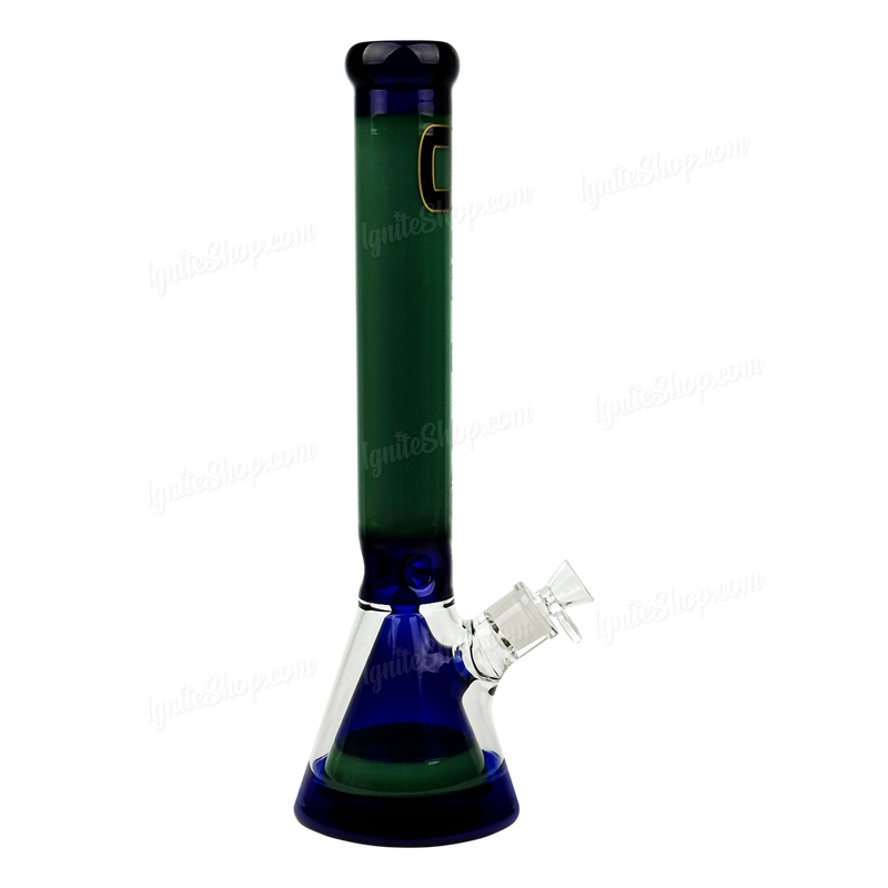 OG Original Glass 16.5inches Beaker In Beaker OG646 - JADE GREEN(DARK)