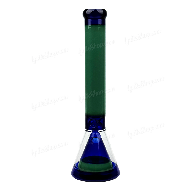 OG Original Glass 16.5inches Beaker In Beaker OG646 - JADE GREEN(DARK)