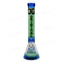 OG Original Glass 16.5inches Beaker In Beaker OG646 - JADE GREEN