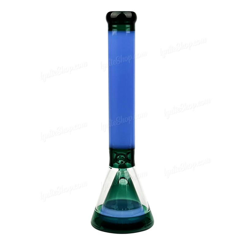 OG Original Glass 16.5inches Beaker In Beaker OG646 - JADE BLUE