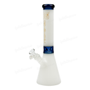 OG Original Glass 13inches Full Color Beaker OG648 - WHITE