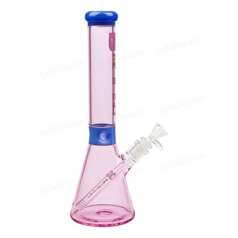 OG Original Glass 13inches Full Color Beaker OG648 - PINK