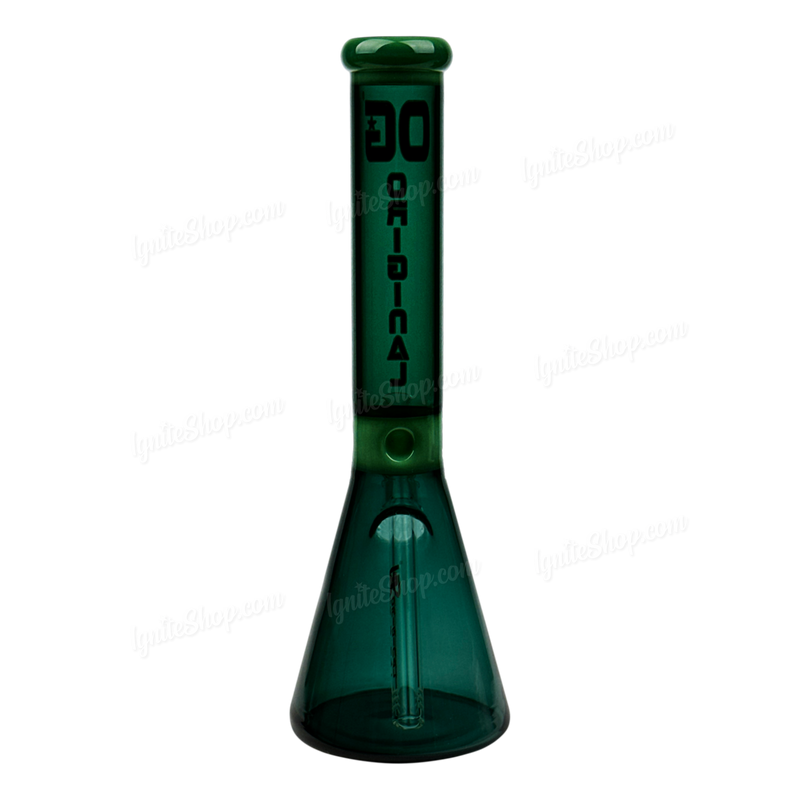 OG Original Glass 13inches Full Color Beaker OG648 - TEAL