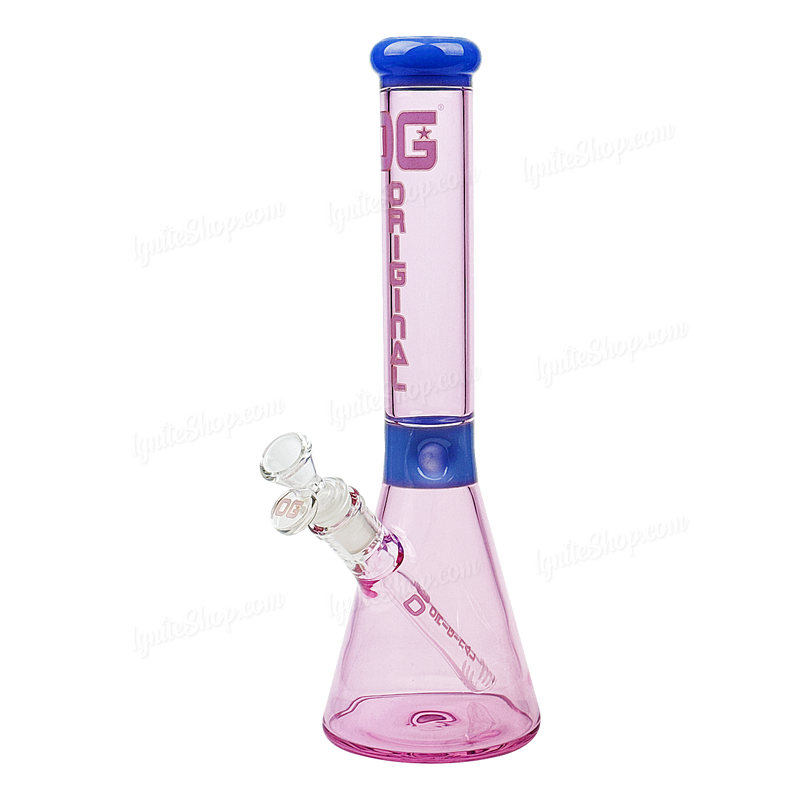 OG Original Glass 13inches Full Color Beaker OG648 - PINK