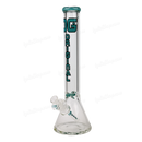 OG Original Glass 16inches 9mm Color Logo Beaker OG656 - LIGHT BLUE
