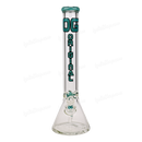 OG Original Glass 16inches 9mm Color Logo Beaker OG656 - LIGHT BLUE
