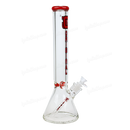 OG Original Glass 16inches 9mm Color Logo Beaker OG656 - RED