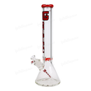 OG Original Glass 16inches 9mm Color Logo Beaker OG656 - RED