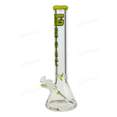 OG Original Glass 16inches 9mm Color Logo Beaker OG656 - GREEN