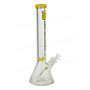 OG Original Glass 16inches 9mm Color Logo Beaker OG656 - YELLOW