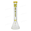 OG Original Glass 16inches 9mm Color Logo Beaker OG656 - YELLOW