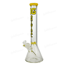 OG Original Glass 16inches 9mm Color Logo Beaker OG656 - YELLOW