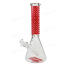 Glow In The Dark LV Monogram Pattern Beaker 14inches / 7mm