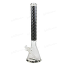 Glow In The Dark LV Monogram Pattern Beaker 20inches / 9mm