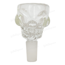 Skull Shape Thick glass bowl 14mm - CLEAR