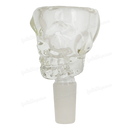Skull Shape Thick glass bowl 14mm - CLEAR