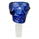 Skull Shape Thick glass bowl 14mm - BLUE