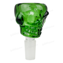 Skull Shape Thick glass bowl 14mm - GREEN