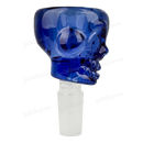 Skull Shape Thick glass bowl 14mm - BLUE