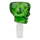 Skull Shape Thick glass bowl 14mm - GREEN