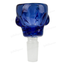 Skull Shape Thick glass bowl 14mm - BLUE