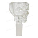 Skull Shape Thick glass bowl 14mm - CLEAR