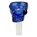 Skull Shape Thick glass bowl 14mm - BLUE