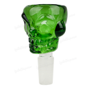 Skull Shape Thick glass bowl 14mm - GREEN