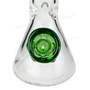 Skull Shape Thick glass bowl 14mm - GREEN