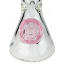 Skull Shape Thick glass bowl 14mm - PINK