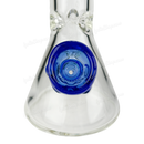 Skull Shape Thick glass bowl 14mm - BLUE