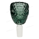 Spider Man Shape Thick glass bowl 14mm - TRANS BLACK