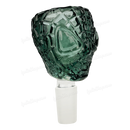 Spider Man Shape Thick glass bowl 14mm - TRANS BLACK