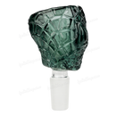 Spider Man Shape Thick glass bowl 14mm - TRANS BLACK