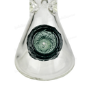 Spider Man Shape Thick glass bowl 14mm - TRANS BLACK