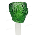 Spider Man Shape Thick glass bowl 14mm - GREEN