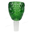 Spider Man Shape Thick glass bowl 14mm - GREEN