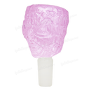 Spider Man Shape Thick glass bowl 14mm - PINK