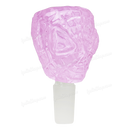 Spider Man Shape Thick glass bowl 14mm - PINK