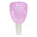 Spider Man Shape Thick glass bowl 14mm - PINK