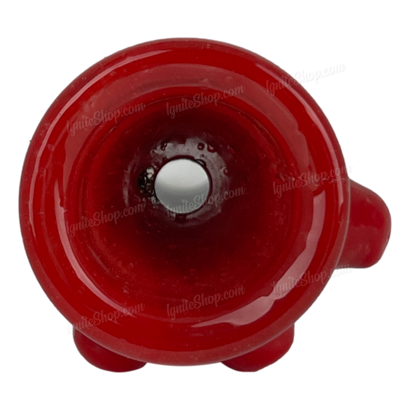 Black & Color Bubble Bucket Bowl 14mm - RED