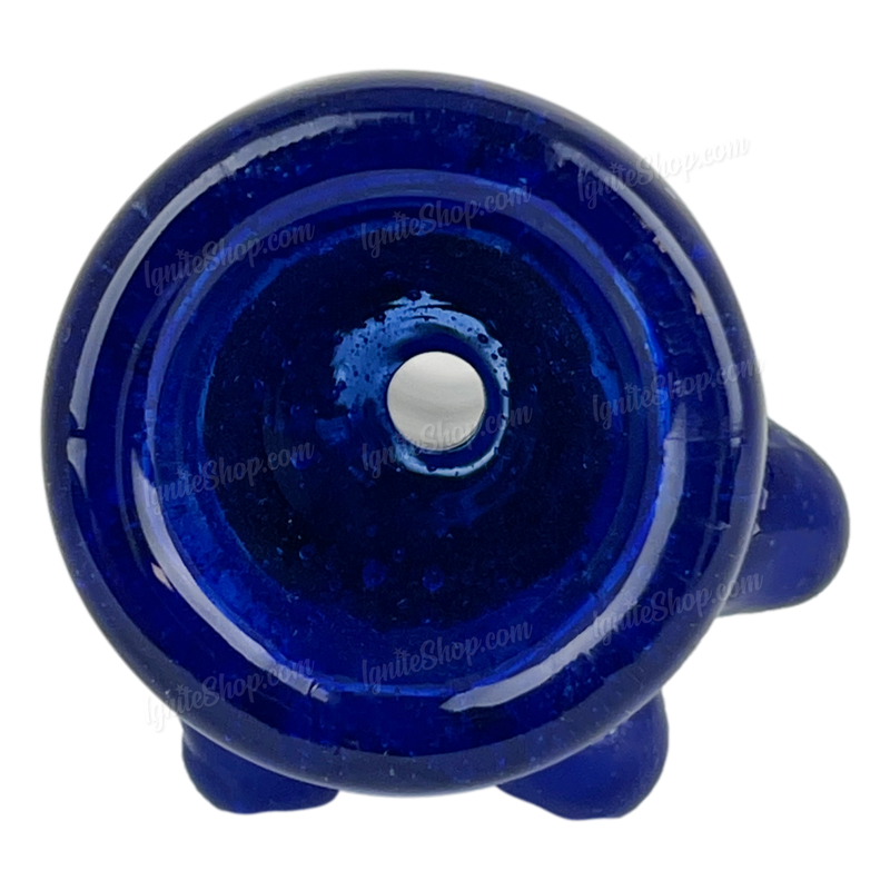 Black & Color Bubble Bucket Bowl 14mm - DEEP BLUE