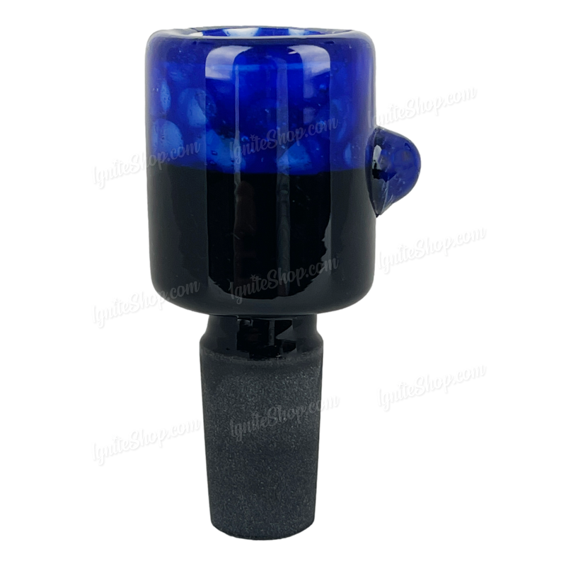 Black & Color Bubble Bucket Bowl 14mm - DEEP BLUE