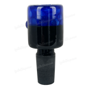 Black & Color Bubble Bucket Bowl 14mm - DEEP BLUE