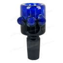 Black & Color Bubble Bucket Bowl 14mm - DEEP BLUE