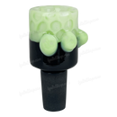 Black & Color Bubble Bucket Bowl 14mm - LIME GREEN