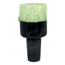 Black & Color Bubble Bucket Bowl 14mm - LIME GREEN