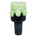 Black & Color Bubble Bucket Bowl 14mm - LIME GREEN